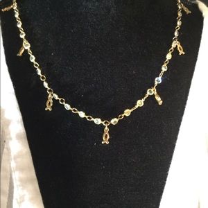 Fish 🐠 delicate necklace in gold tone.